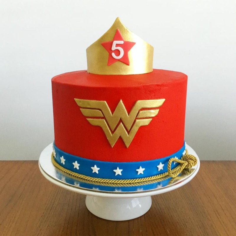 Buy Wonder Woman Inspired Cake Topper Online in India - Etsy