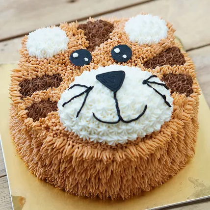 Cute tiger 🐯 theme birthday... - Queen's Cake_Baked with love | Facebook