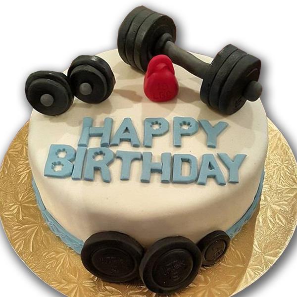 Gym Theme Cake Designs & Images
