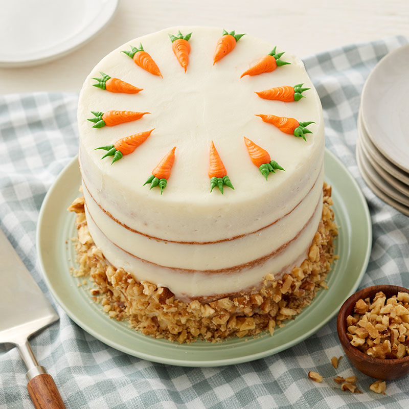 Buy/Send Carrot Walnut Cake- 1 Kg Online- FNP
