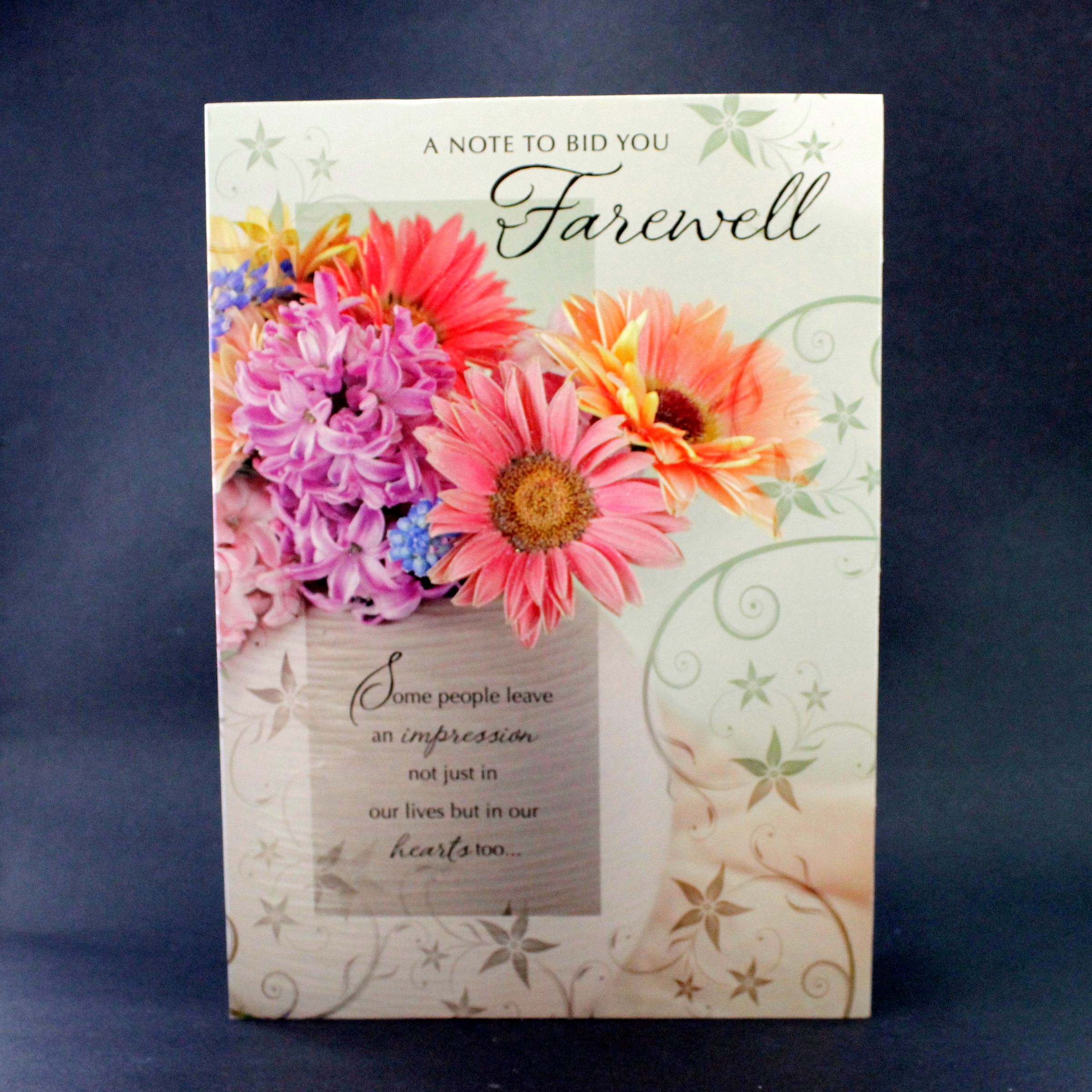 farewell greeting cards messages