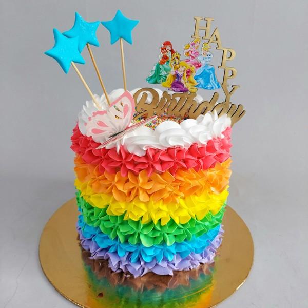 Buy Rainbow Round Cake| Online Cake Delivery - CakeBee